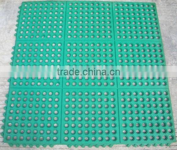 anti-slip rubber floor mat anti-fatigue mat