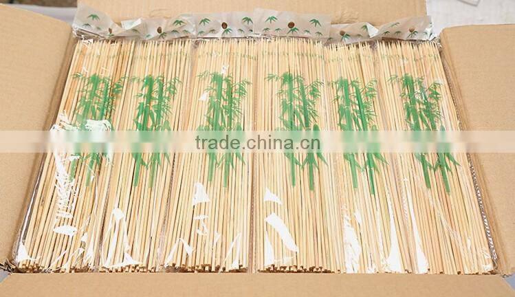 Hot sale high quality 2.5mm 100% solid round bamboo stick for BBQ, Yakitori, Skewer.