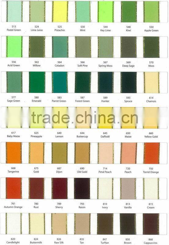 silver metallic edge satin ribbon