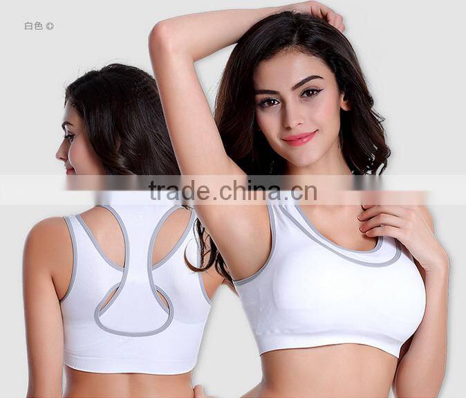 2016 new fashion best quality yoga sports women sexy bra