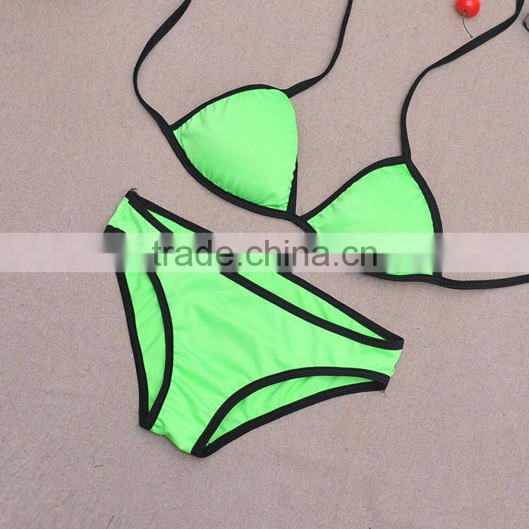 2017 new design custom swimwear packaging xxx hot sex bikini women beachwear