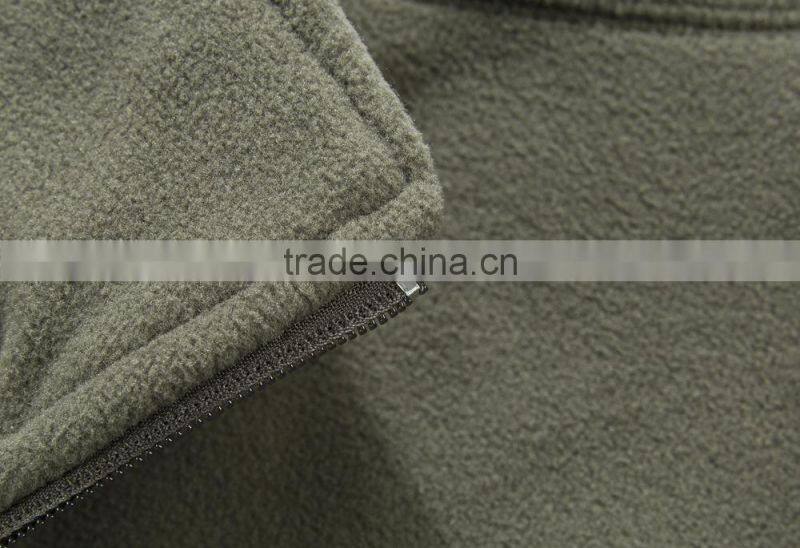 popular style to France half zip simple pullover male Polar Fleece