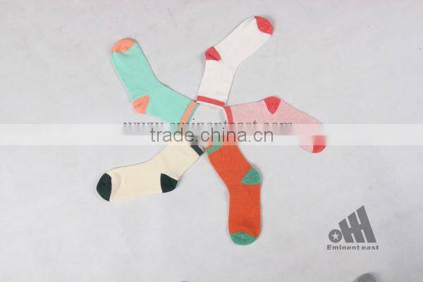 Women solid color ankle socks