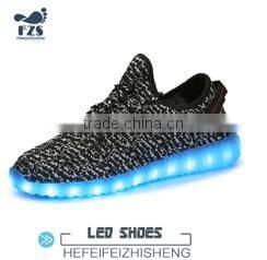 HFX0337 Rechargeable Casual Yeezy For Adult Lighting led Shoes