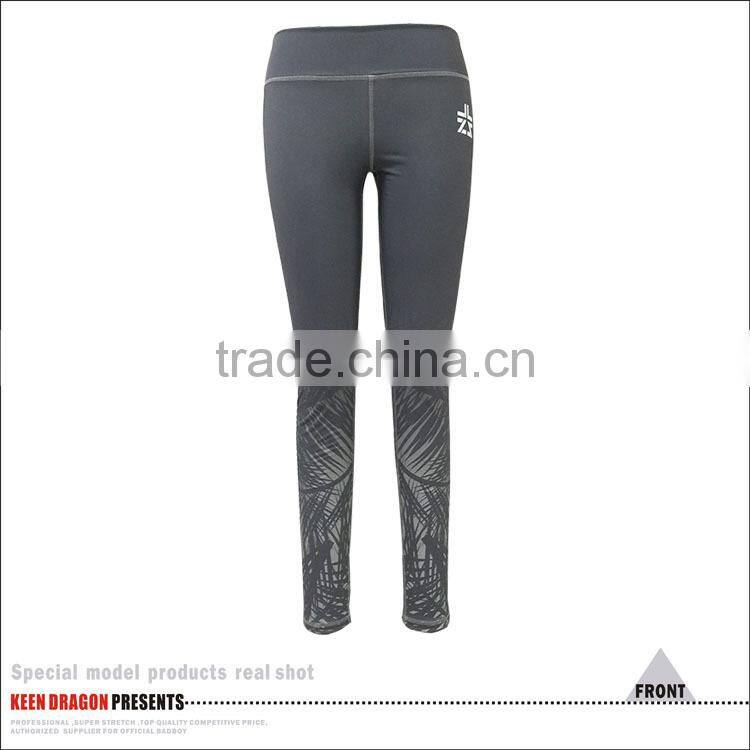 New arrival fitness pants hot sale printed womens leggings