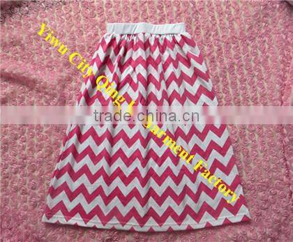 Funky Designs Toddler Girls Boutique Chevron Clothing Baby Persnickety Girls Cotton Black/White Zigzag Double Ruffle Pants