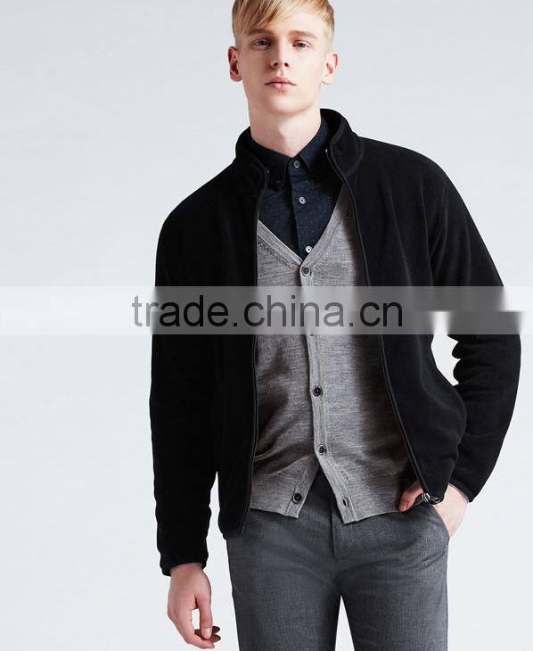 Men's Full zip Jacket Active windproof Men custom Polar fleece jacket wholesale fleece jacket