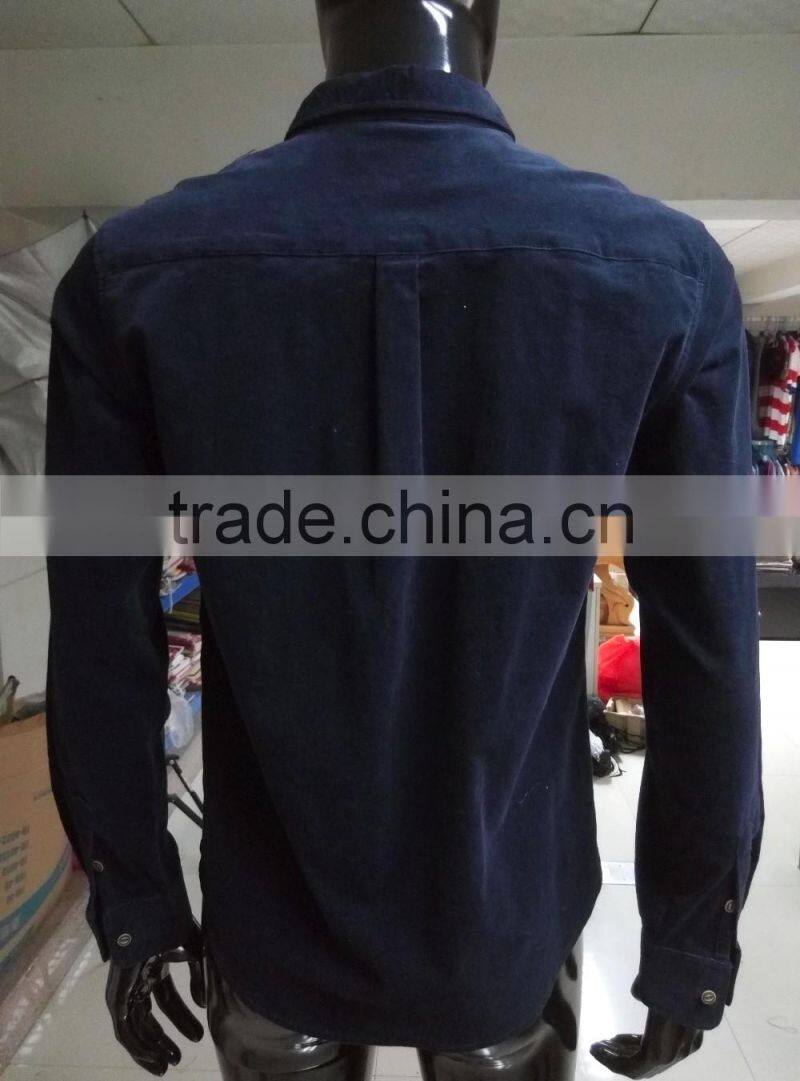 wholesale velvet shirts plain soft cotton shirts for men custom