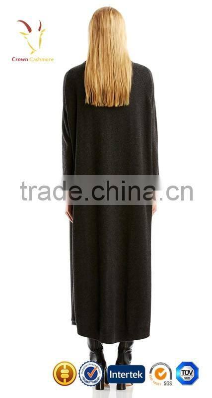 Shawl Collar Long Winter Wool Cashmere Coats for Women