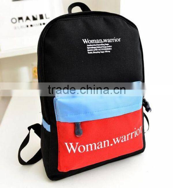Stylish fashion beautiful cool custom korean style backpack