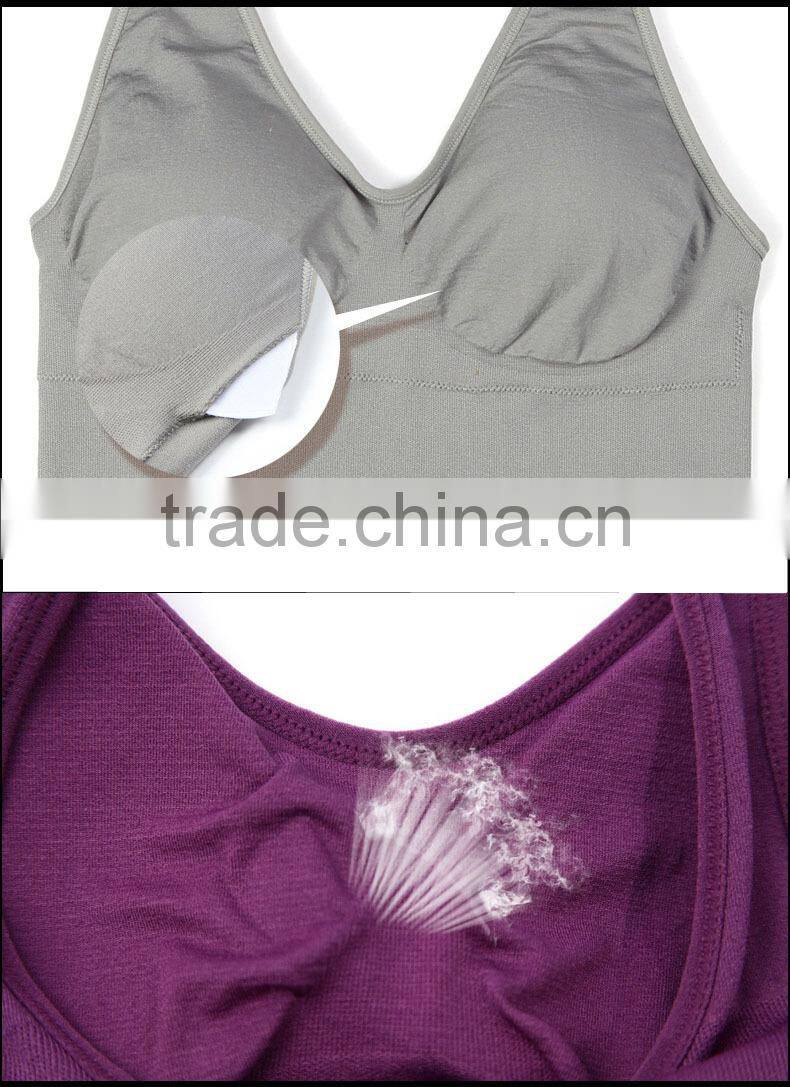 fashion summer plain seamless body shaper slimming vest