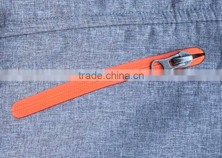 Custom logo fleece lined softshell coat windproof and waterproof melange jacket