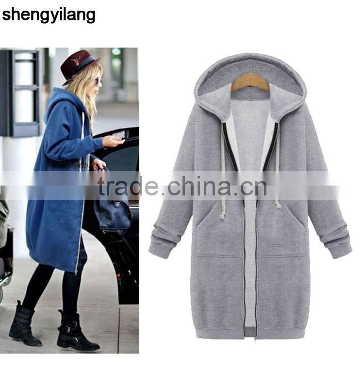 prom popular trend slim fit Elongated urban extra long hoodies/coat /outwear manufacturer