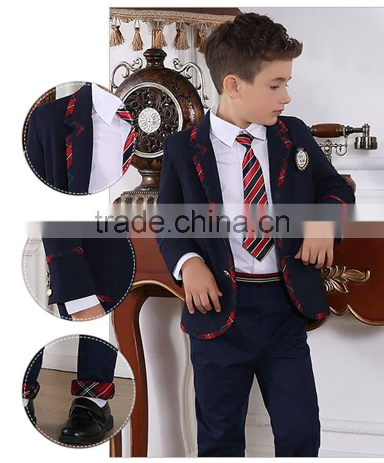 Fashion school uniform design , New kids school uniform , custom make bulk school uniforms