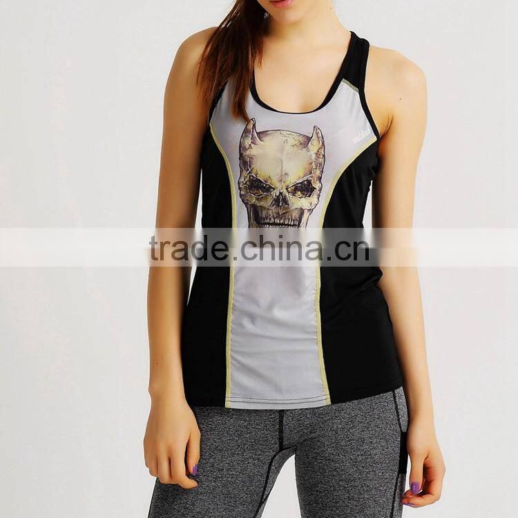 New Arrival simple design custom sublimated tank top directly sale