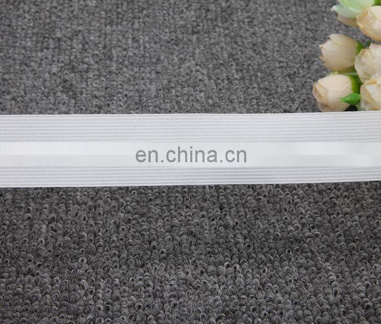 factory supply white and black color knit elastic band