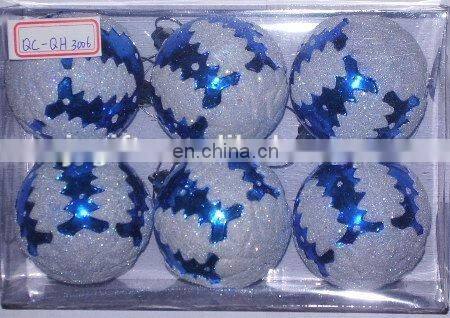Plastic Christmas Ball Decoration in High Quality