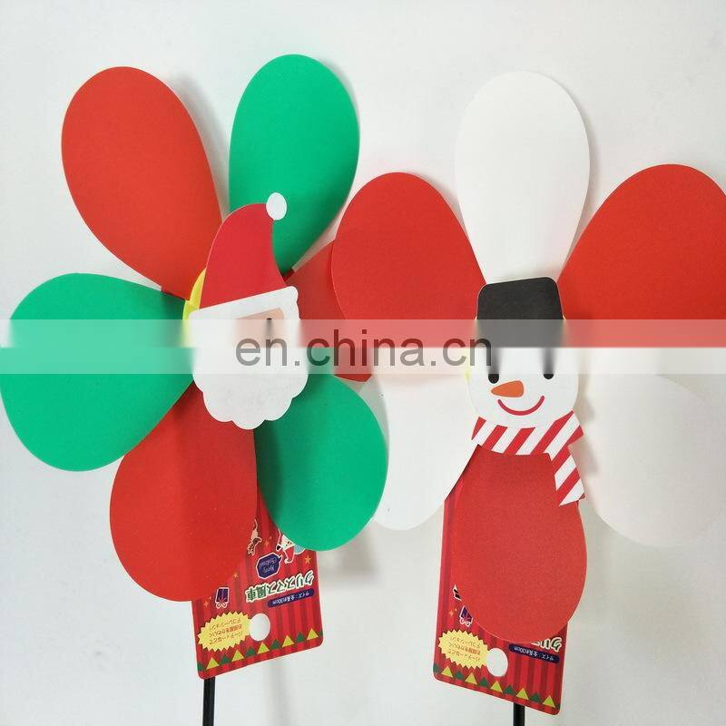 New colorful plastic windmill toys customer LOGO windmll toys