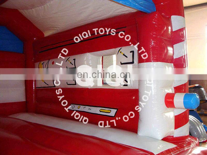 Fire Truck Adult Bounce House For Sale