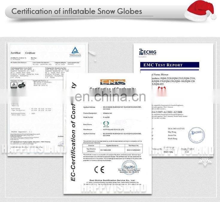 HI giant inflatable snow globe,halloween snow globe,inflatable snow globe tent