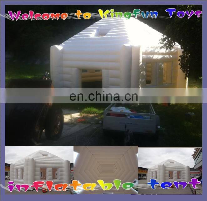 Transparent inflatable bubble house/clear show room