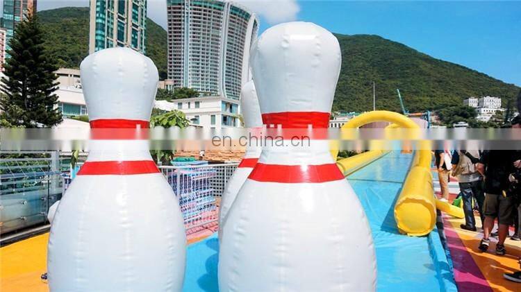 Yellow airtech water inflatable cool slip n slide for adult