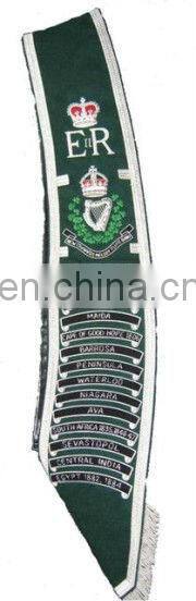 Bullion Embroidered Sashes | Cerimonial Sashes | Military Band Ceremonial Sash | Hand Embroidered Ceremonial Sashes