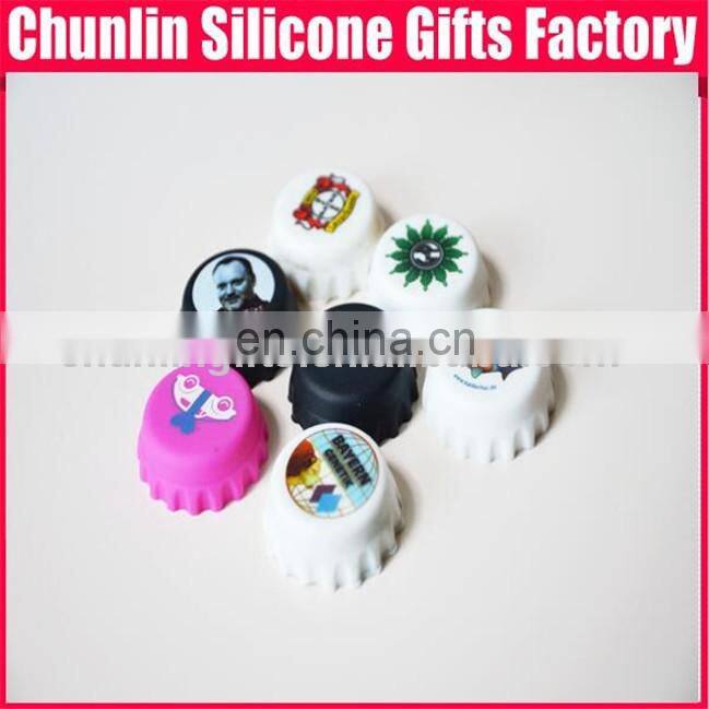 custom silicone bottle cap