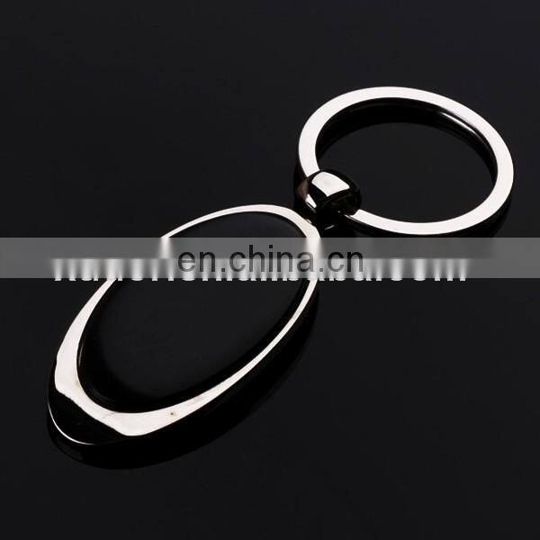 zinc alloy metal brand keychain car brand keychain oval brands keyring Guangzhou