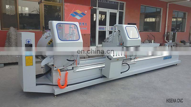 aluminum door and window digital display double precision cutting saw