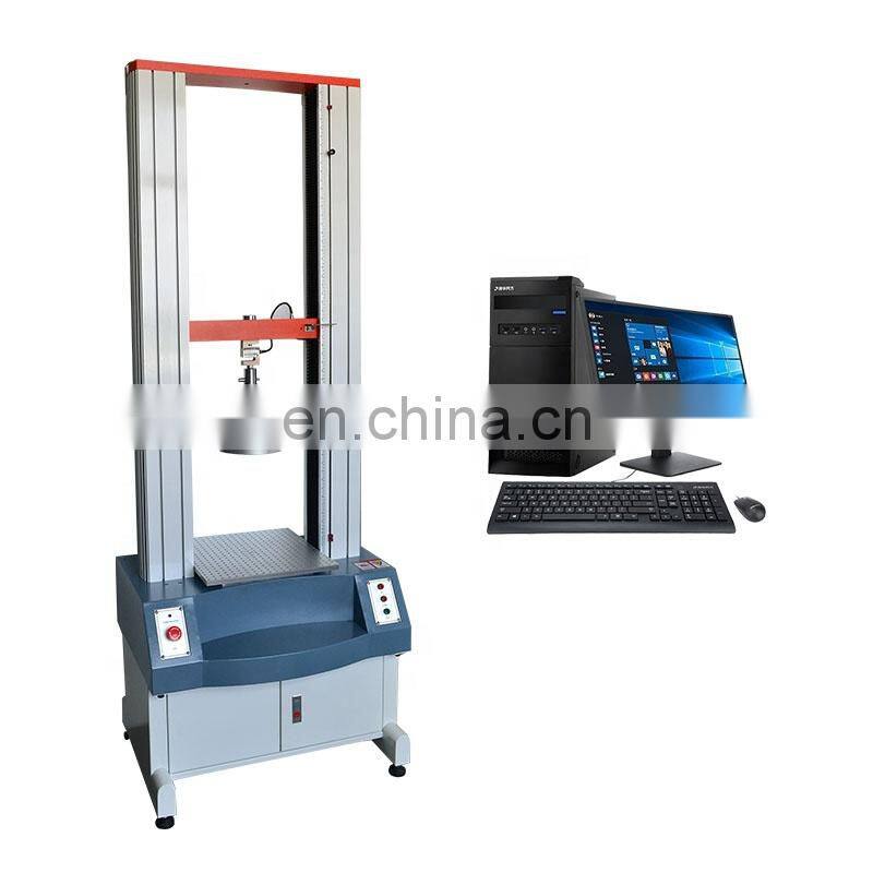 Single column tensile testing machine used for Mechanical properties experiment of metallic line/Metal plate/Metal rod and so on