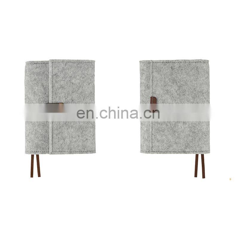 Fashion felt cover note-book