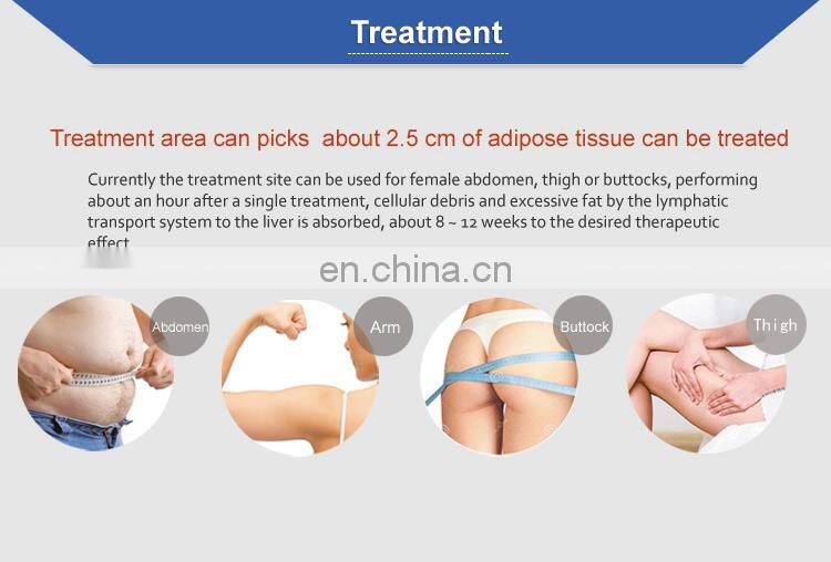 2019 Portable liposonic with 8mm and 13mm cartridges with effective for body slimming