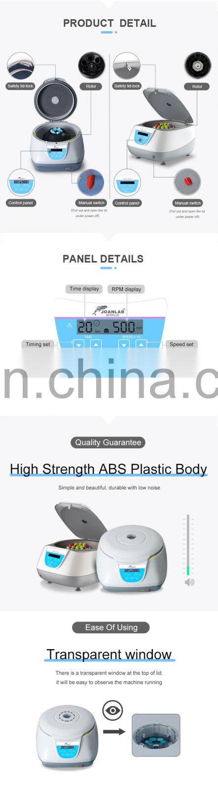 JOANKLAB Nextspin Programmable Laboratory Blood Centrifuge