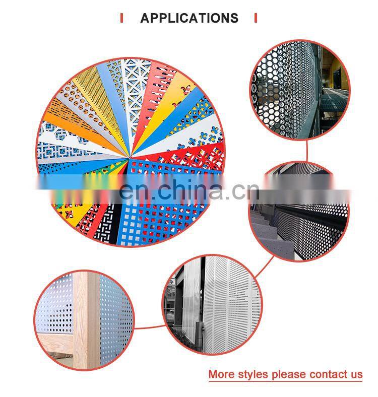 Perforated Decorative metal screen mesh Panels