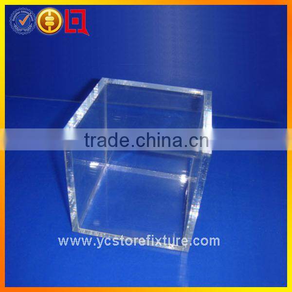 clear acrylic cute baby doll display case