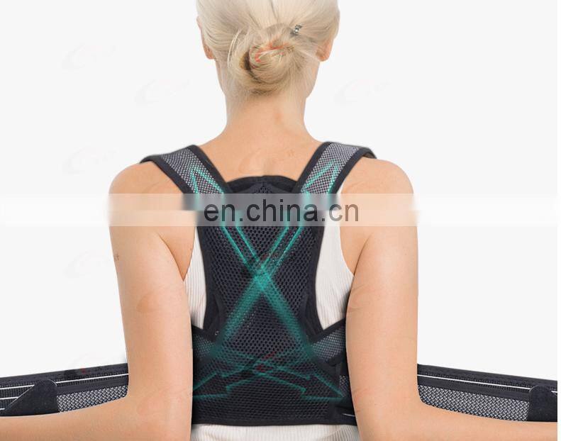 Adjustable Improve Humpback Posture Corrector Back Support Brace for Men and Women