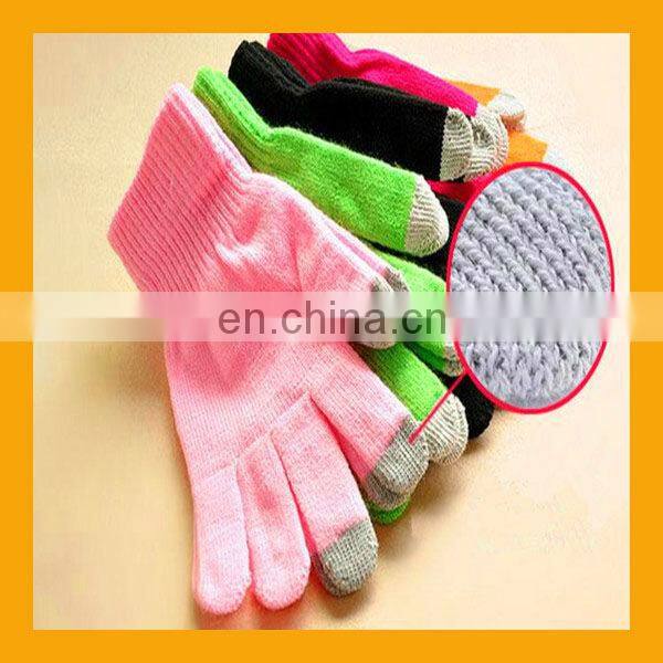 Excellent Grip PVC Dotted Smart Touch Gloves