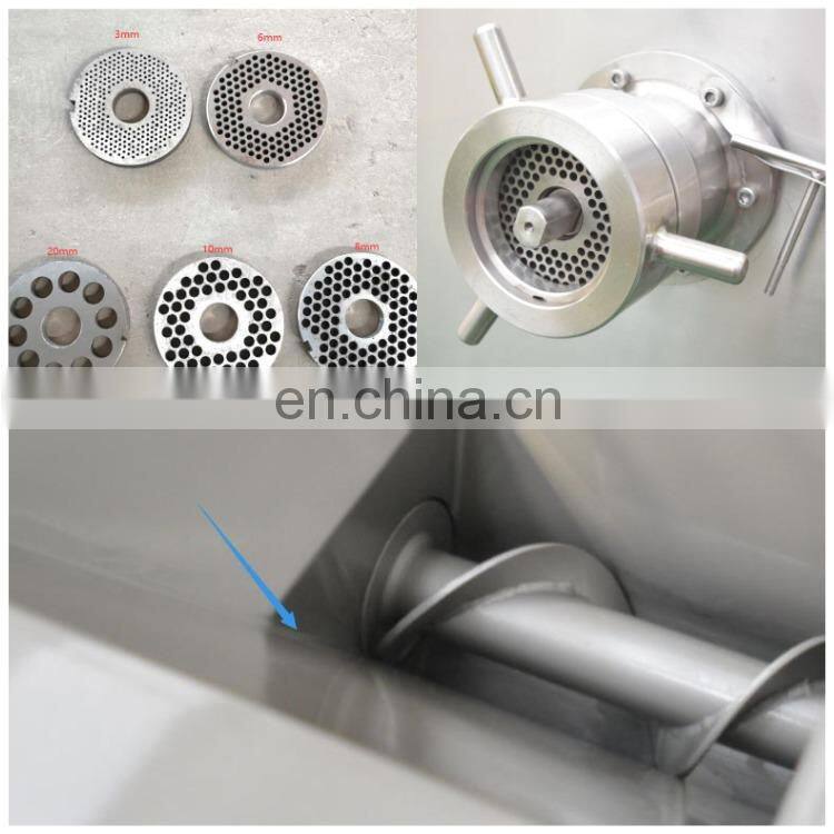 LONKIA Meat Processing Industry use Frozen Meat Bone Mangler grinder machine