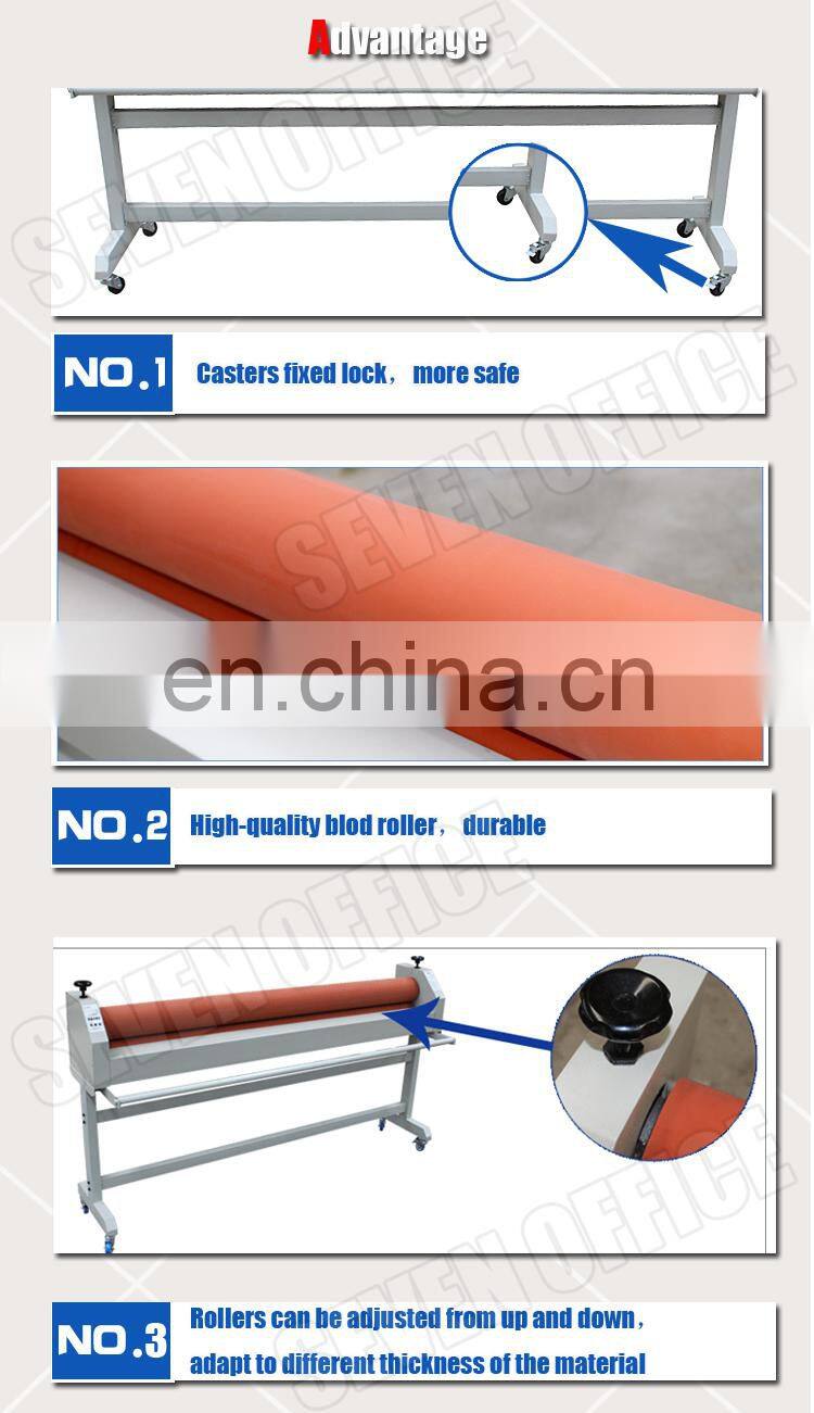 3 Years warranty cold laminator photo laminating machines With Stand