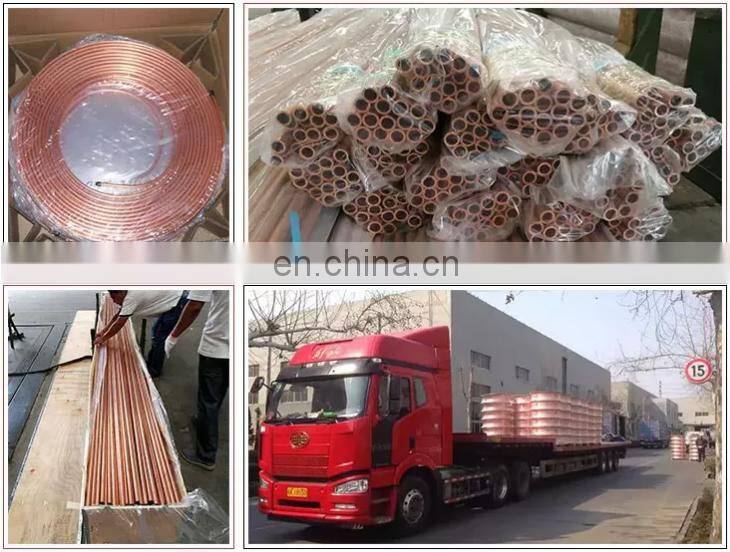 Red copper brass /copper pipe /brass copper tubes factory price per kg