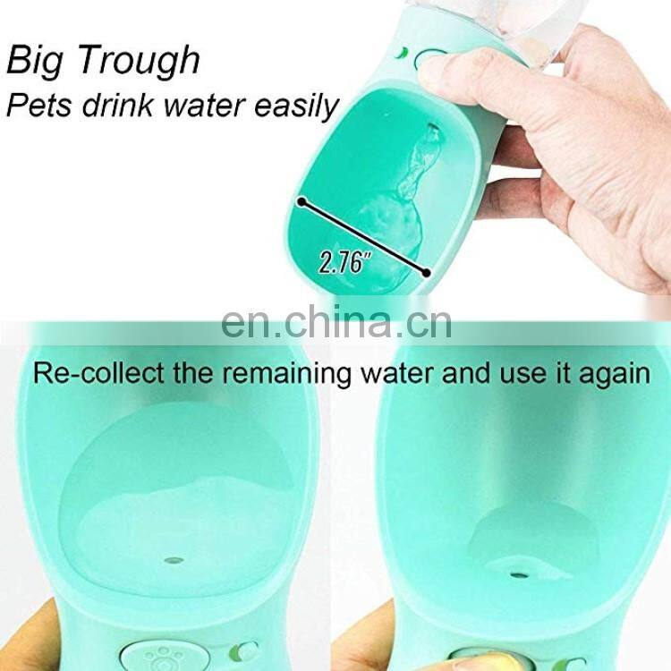Most Popular 350ml Pet Drink Water Bottle Dog for Travel
