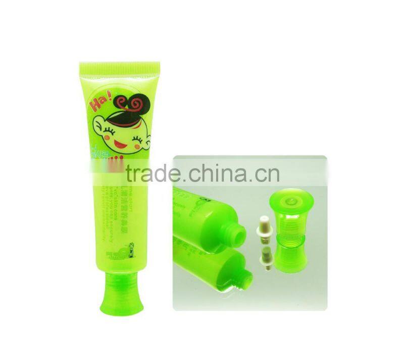 22mm different lipgloss tube for cosmetic packaging trial pack soft tube