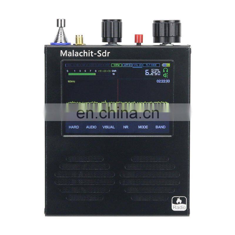 Malahit-SDR Receiver Malachite SDR 50KHz-2GHz DSP Radio Receiver with 3.5" Touch Screen Firmware 1.10c