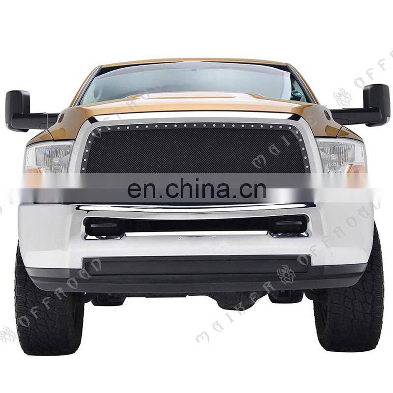 Chrome Stainless Steel Wire Mesh Packaged Grills For Dodge Ram 2500 3500 spare parts 2010 - 2012