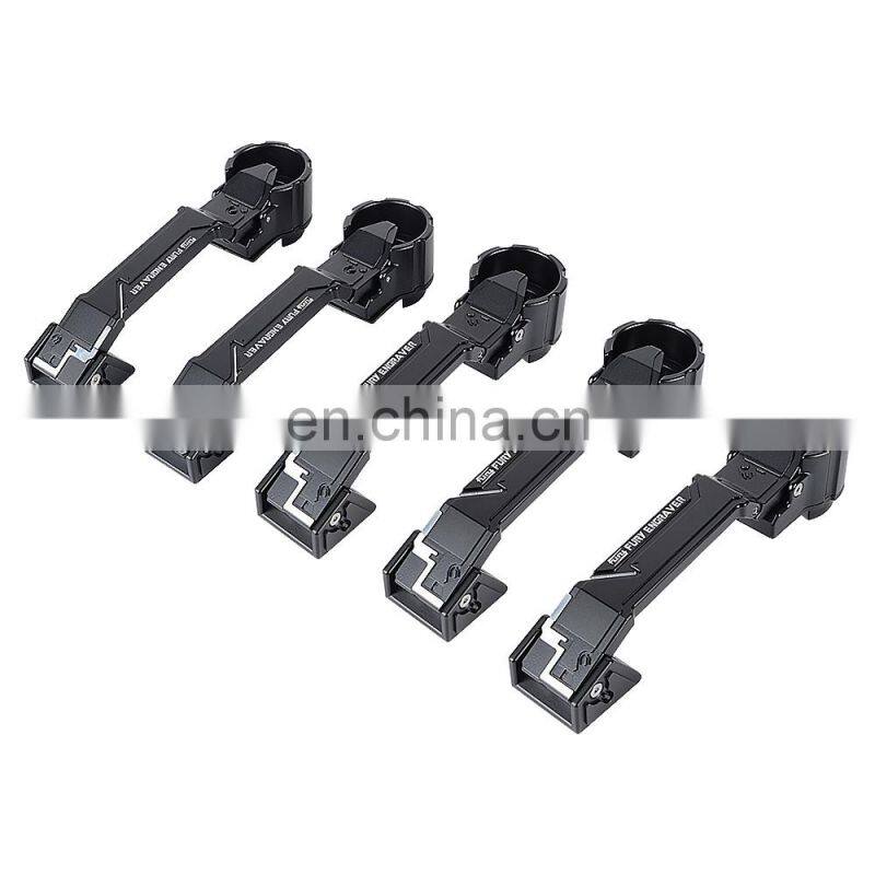Off road 5 PCS Aluminium Handle for Jeep wrangler JK (4 Doors) 07+ Door handle for Jeep auto parts