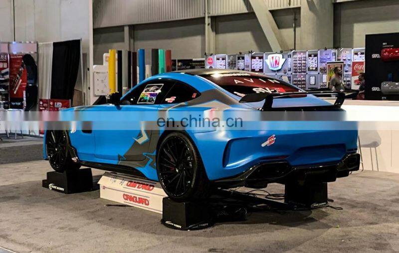 Runde For 14-19 Mercedes-Benz AMG GT GTC GTS IMP Style Body Kit Front Bumper Rear Bumper Front Lip Rear Lip Hood Side Skirt