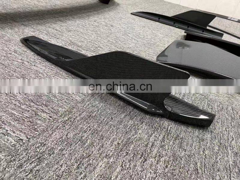 Runde New Arrival Top Ranking Quality Carbon Fiber Material For Audi R8 Performance Style Body Kit Front Lip Spoiler