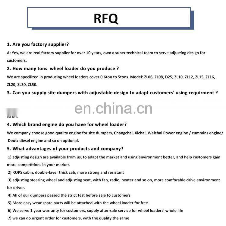 deutz engine 3 Ton Loader ZL30 mini front shovel loader large wheel loader