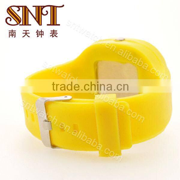 SNT-SI006A big silicone watch fashion big case silicone wristband watch